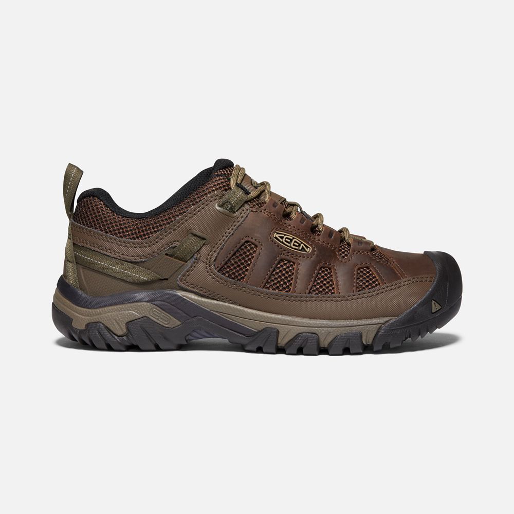 Keen Wandelschoenen Heren Bruin/Zwart - Targhee Vent - 19743-HDYW